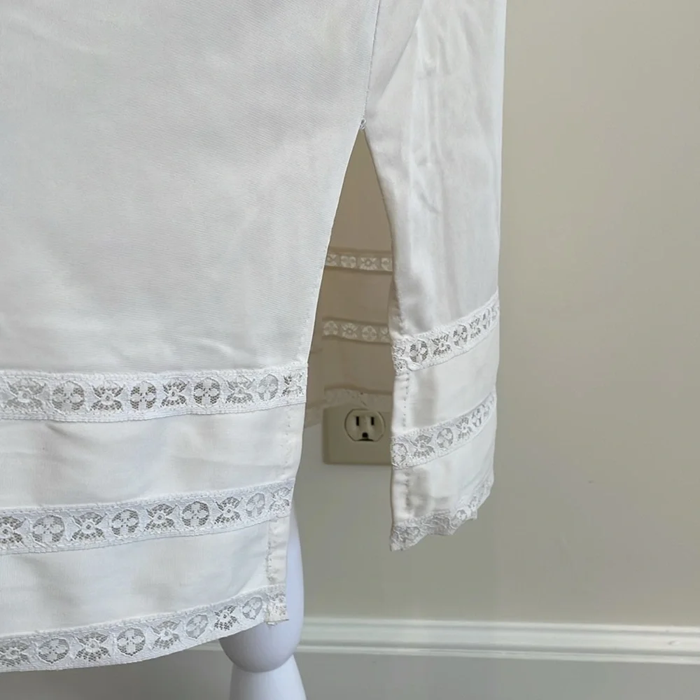 Gossard Artemis Off White Vintage Half Slip with Snip It Hem. Small - Picture 3 of 6